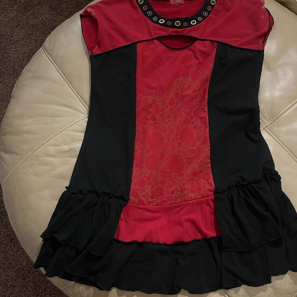 Unique top bought at a market in Croatia